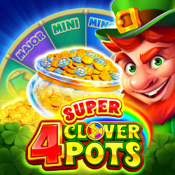 4 Super Clover Pots casino game by 3 Oaks