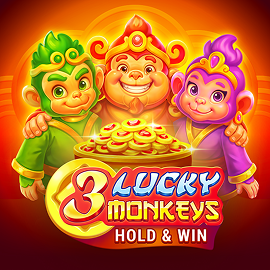 3 Lucky Monkeys Hold & Win casino game by Bgaming