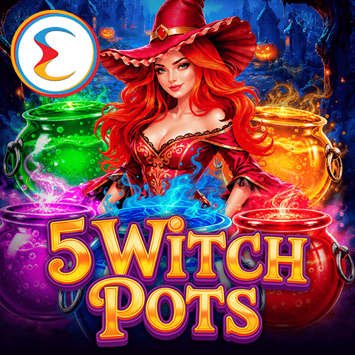 5 Witch Pots casino game by Endorphina
